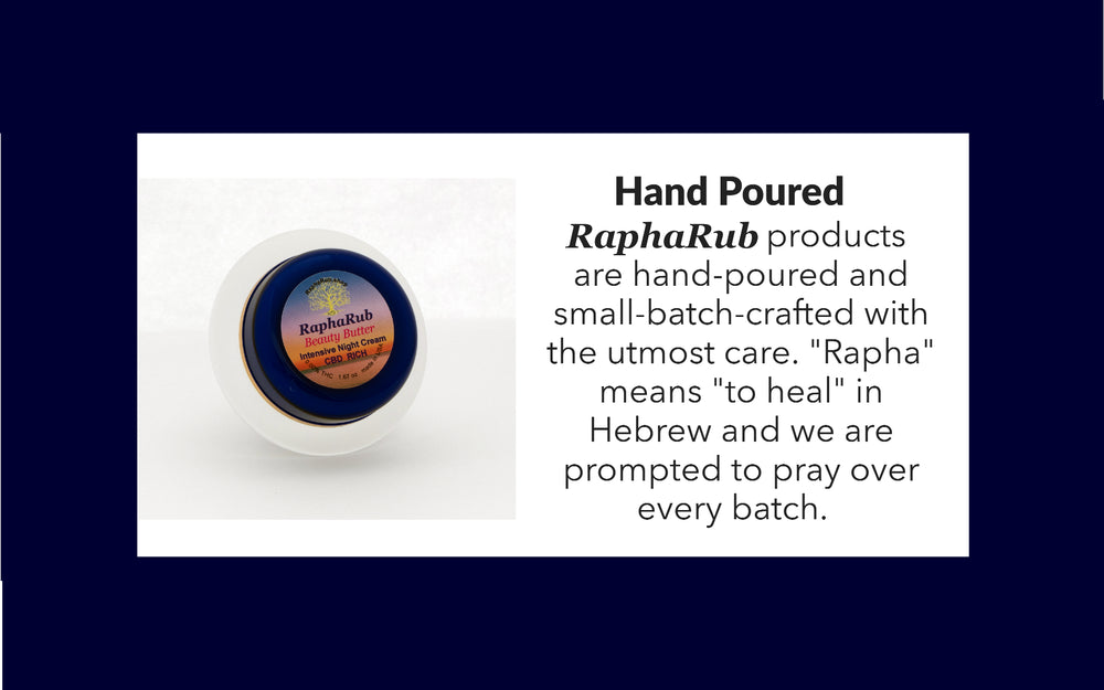 RaphaRub oil is 100% CBD Oil, Full Spectrum, Cold-Pressed, Extra Virgin, Non-GMO and pesticide free, 0.00% THC (certified by third-party lab analysis).